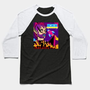 Icky Stardust - Space Baseball T-Shirt